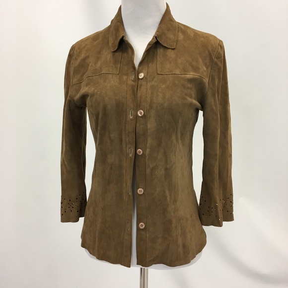 Philippe Adec Tops - Philippe Adec Súper soft suede shirt / jacket
